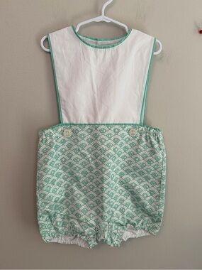Henry Duvall Mint Green and White Bubble